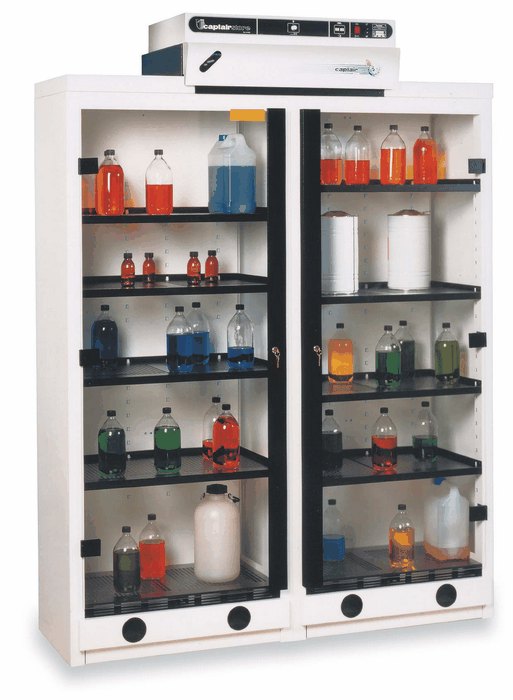 Store in a cool, dry, well. Vented Storage Cabinet 200L Double Organic Filter from