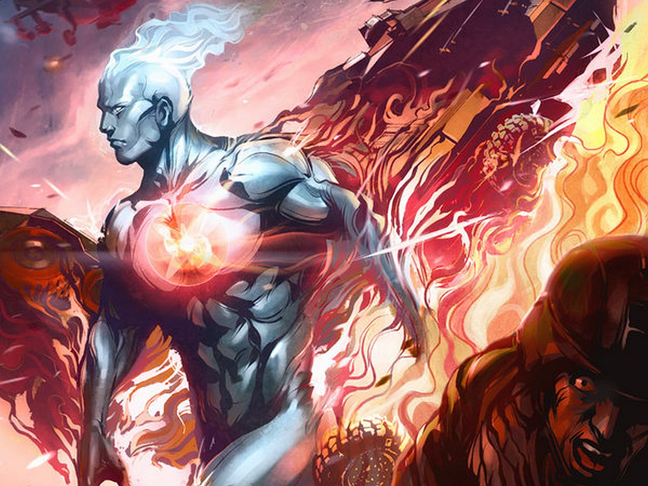 Captain Atom Vs Silver Surfer Blu Ray Forum