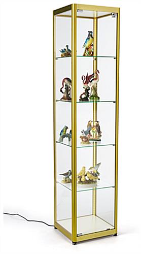 Belkin (2) body glove (1) bose (1) bracketron (4) more. Glass Curio Cabinet Display Tower | Black Aluminum Frame