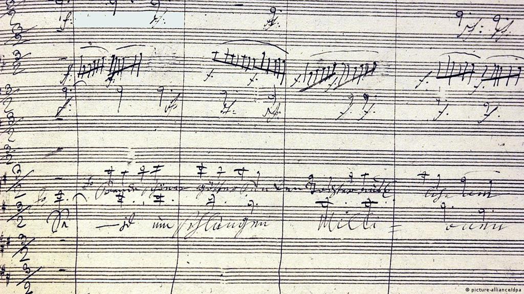 I don't like your little games a a c+ d+ c+ b a. 10 Things You Didn T Know About Beethoven Music Dw 02 09 2015