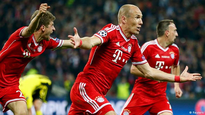 Abpfiff 90' +4 spielerwechsel … Robben Kront Die Bayern Sport Dw 25 05 2013