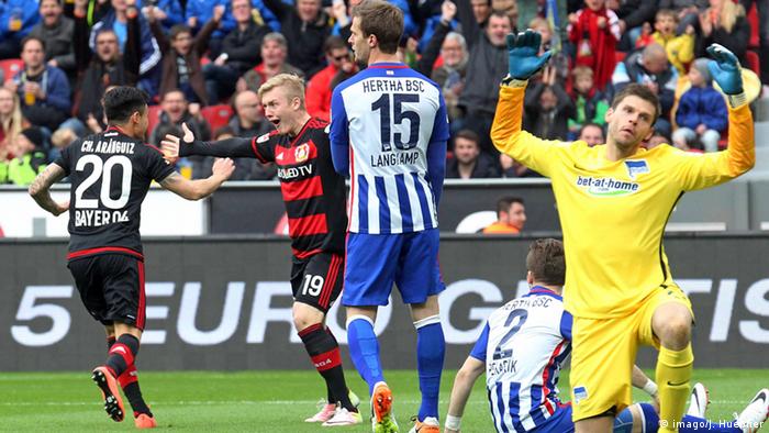 2:30pm, sunday 7th november 2021. Bundesliga Julian Brandt Looks Towards Euro 2016 As Leverkusen Beat Hertha Berlin Sports German Football And Major International Sports News Dw 30 04 2016