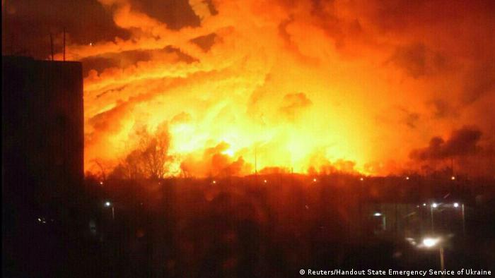 «взрывы, пламя и полетели осколки». Vzryvy Na Artskladah Pod Balakleej Razrushili Zhilishnyj Fond Novosti Iz Germanii Ob Ukraine Dw 24 03 2017