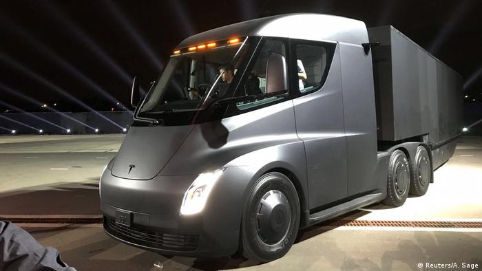 The truck, which musk said. Elon Musk Tesla To Build Car And Battery Factory In Berlin Area News Dw 12 11 2019