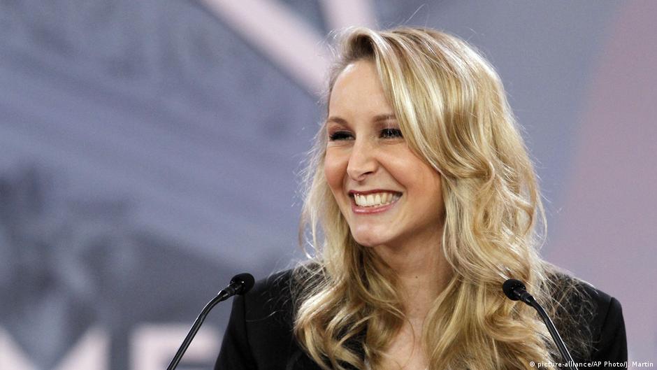 Under fire for her past russian links, marine le pen may still be within reach of the second round of the french presidential elections thanks to her . Marion Marechal Le Pen Calls For France First In Speech To Us Conservatives At Cpac News Dw 22 02 2018