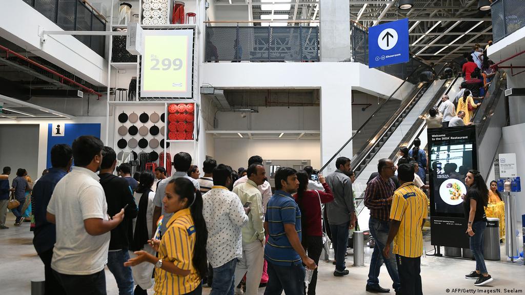 First Indian Ikea Store Opens In Hyderabad Business Economy And Finance News From A German Perspective Dw 09 08 2018