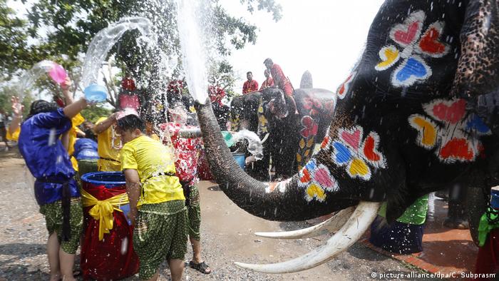 Songkran Neujahr In Thailand Alle Multimedialen Inhalte Der Deutschen Welle Dw 14 04 2019