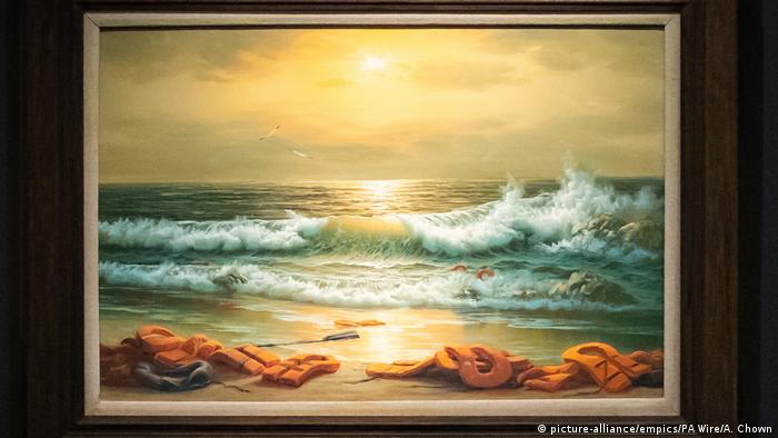 Banksy Kunstwerk Fur Fast 2 5 Millionen Euro Versteigert Kunst Dw 28 07 2020