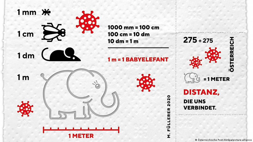 Vanaf 8 februari waren er bepaalde . Austria Postal Service Prints Coronavirus Themed Stamp On Toilet Paper News Dw 23 10 2020
