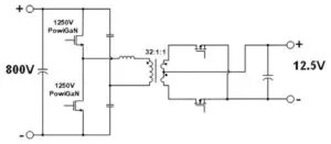 تكامل الطاقة 800 فولت مخطط كتلة مركز بيانات Nvidia