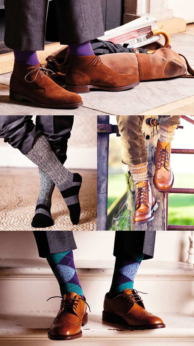 Men's Pantherella Socks Lookbook
