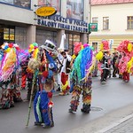 A group of carol singers .