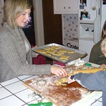 baking cookies