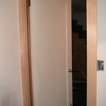 New Trim Around Utility Room Door
