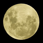 Luna llena vista desde la Serena