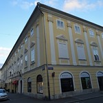 Klagenfurt, Carinthia, state of Austria (the art of very historic places and listed buildings at the center of Klagenfurt), Burggasse/Domgasse (Burg)