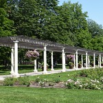 Wheaton, IL, Cantigny Park, Rose Garden and Colonnade