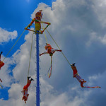 Ritual ceremony of the Voladores