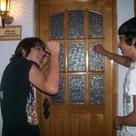 Tocando la puerta