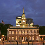 Independence Hall at Night