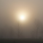 The sun is sleeping quietly ...