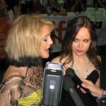 drew barrymore and ellen page at 'whip it' premiere