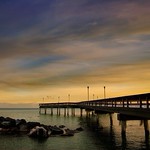 Central Pier Sunset