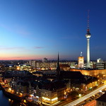 Berlin blue hour