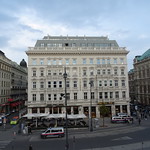 Wien, 1. Bezirk (the art of very renowned public places in the historic core of downtown Vienna), Philharmonikerstra&szlig;e/Albertinaplatz/Maysedergasse (Hotel Sacher/Caf&eacute; Mozart), it was wonderful, Prinz Charles and Camilla in Vienna!