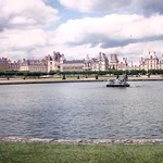 Ch&acirc;teau de Fontainebleau + l'&eacute;tang des carpes,