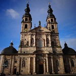 Fulda, Hesse (Germany), Kirche Sankt Salvator, duomo di Santo Salvatore, catedral de Santo Salvador, cath&eacute;drale de Saint Sauveur, cathedral of Saint Savior, wybawca (Domplatz)