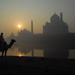 Sunrise at the Taj