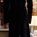 30s Silk Velvet Evening Coat $100
