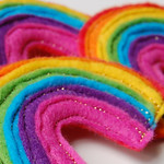 Rainbow Brooches