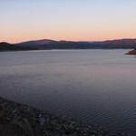 Lake Oroville at sunset 2
