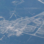 Pine Point, seen from plane