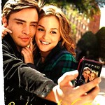 Ed Westwick and Leighton Meester