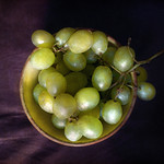 September in green and purple