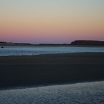 Windang Island at Sunset from Redall Parade, Lake Illawarra Foreshore