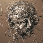 2017-04-03 Rembrandt huis, Glenn Brown "Rembrandt after life" IMG 1853