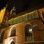 Krak&oacute;w, Poland, Kości&oacute;ł Mariacki (Marienkirche), Chiesa di Santa Maria, Iglesia de Santa Mar&iacute;a, Eglise de Sainte Marie, St. Mary's Church (gotisch) - Plac Mariacki (Marienplatz)