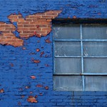 Blue Window/Red Brick