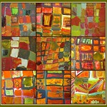 awesome autumn abstract grids.