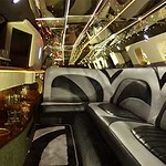 Chrysler limo interior view