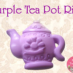 Purple Tea Pot Ring