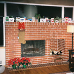 Living Room Holiday Decorations - December 2005