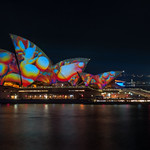 Vivid Sydney Lights at the Opera House