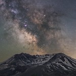 Mount St. Helens Milky Way