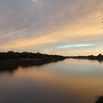 Sunset on the Vaal River