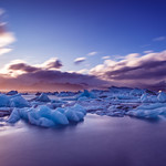 Glaciar lake "J&ouml;kuls&aacute;rl&oacute;n"